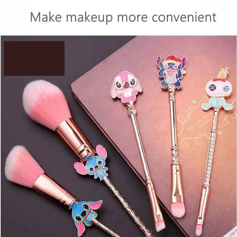 

Warm Winter Series New Product Creative Cartoon Makeup Brush Cross Stitch Cartoon Shape Peripheral Gift Interstellar Baby Stitch