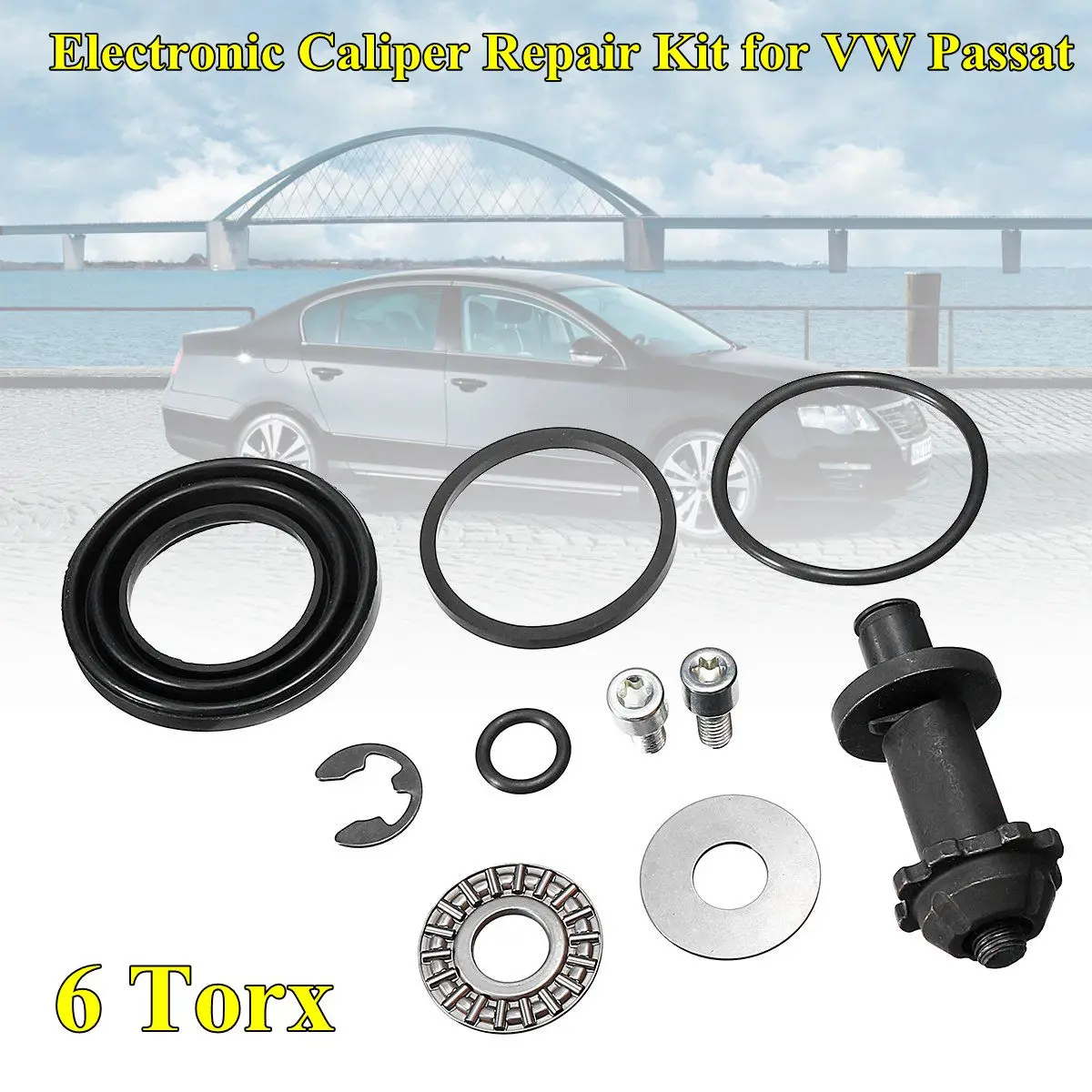 Для VW Passat B6 B7 CC Tiguan Q3 A4 S4 A5 S5 A6 32326315 32332267 1 комплект 6 звездообразных 12 зубьев задний