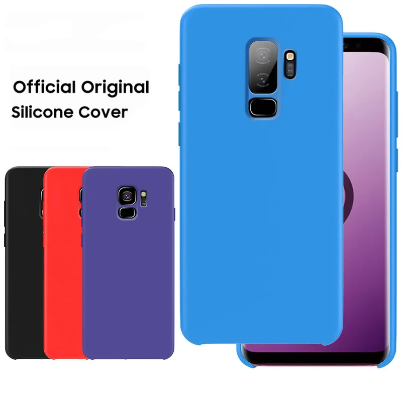 Чехол для samsung S9 оригинальный мягкий силиконовый защитный чехол Galaxy S8 S10 5G Plus Note 8 9