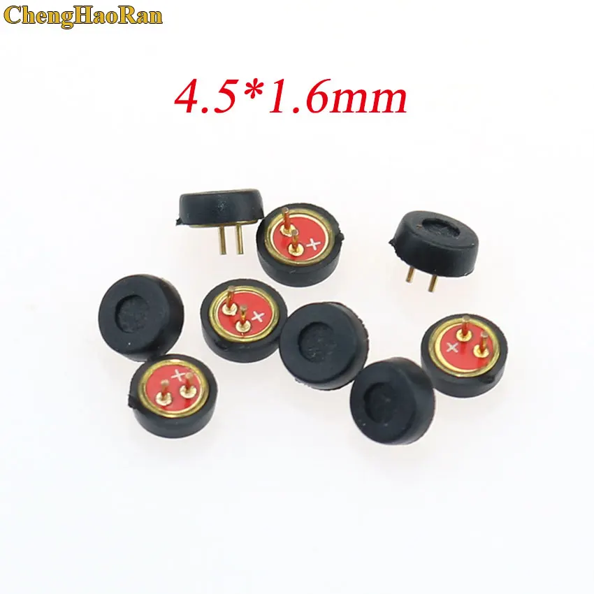 Lote 100 Micrófonos Electret DIP 6x5mm – 2 Pines, 58 DB, Genérico