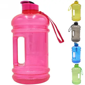 

2.2L Daily Non Toxic Students Drink Water Leak Proof Sports Bottle Portable Outdoors Workout Training Kettle Gym Reusable Large