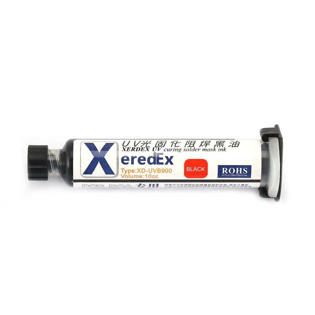 XEREDEX 10 мл УФ паяльная маска BGA PCB краска для предотвращения пайки пасты флюс КОРРОЗИОННОЕ отверждение припоя защитная маска чернила