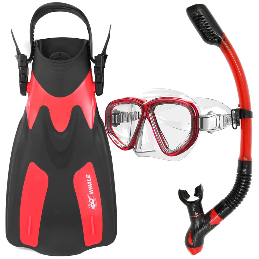 Профессиональная маска для подводного плавания комплект очков с | Отзывы и видеообзор