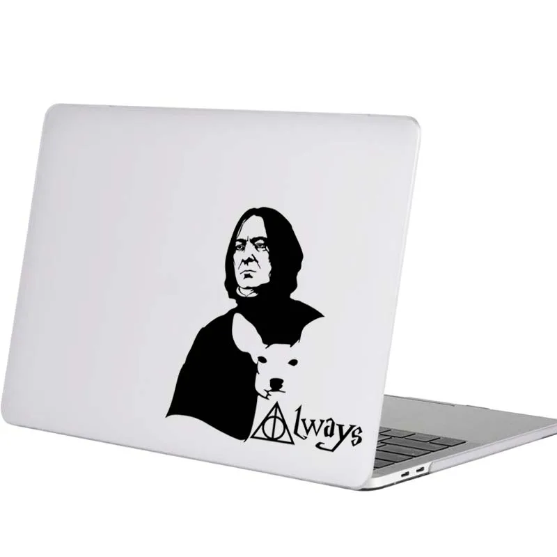Наклейка для ноутбука со Снейпом всегда оленем для Macbook Pro Air retina 11 12 13 14 15 дюймов Виниловая наклейка для ноутбука hp Mac Book из кожи Гарри