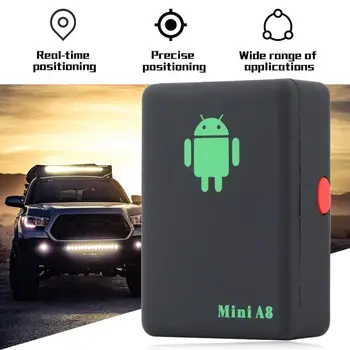 

Mini Real Time Tracker Global A8 GPS Auto Tracker GSM GPRS Tracking Device Mini Car GPS Tracker For Child Vehicle