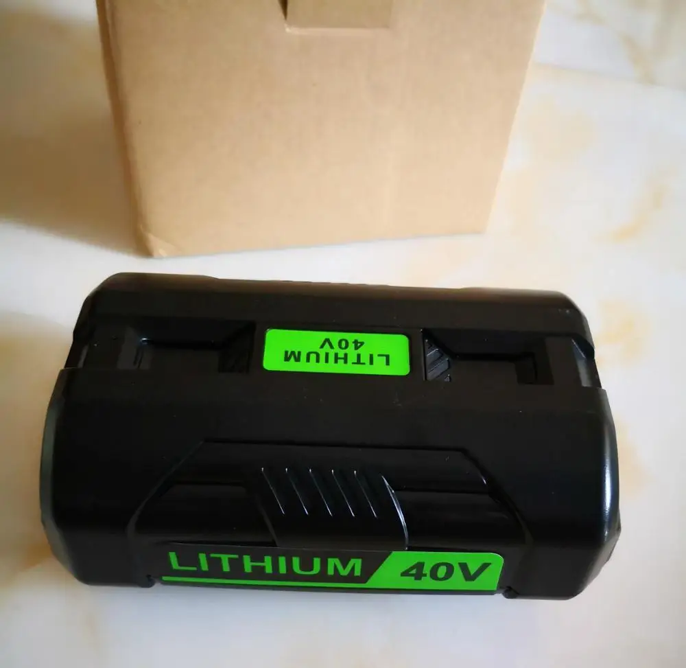

40V lawn mower lithium ion battery 5000mah 6000mah for Ryobi OP4026A OP4050 power tool battery