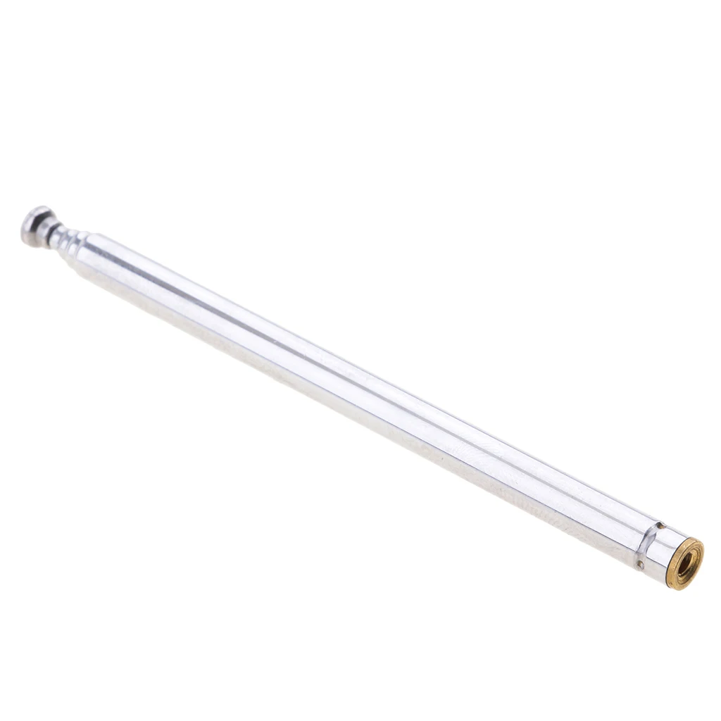 

Replacement 5 Sections Stretch Telescopic Antenna For TV Handheld