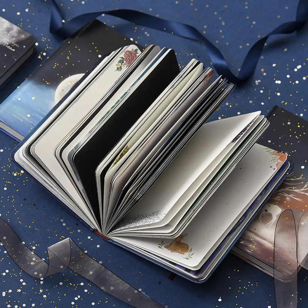 Для лилюстрации светящиеся книги в твердом переплете дневник раскраска настольная книга тетрадь