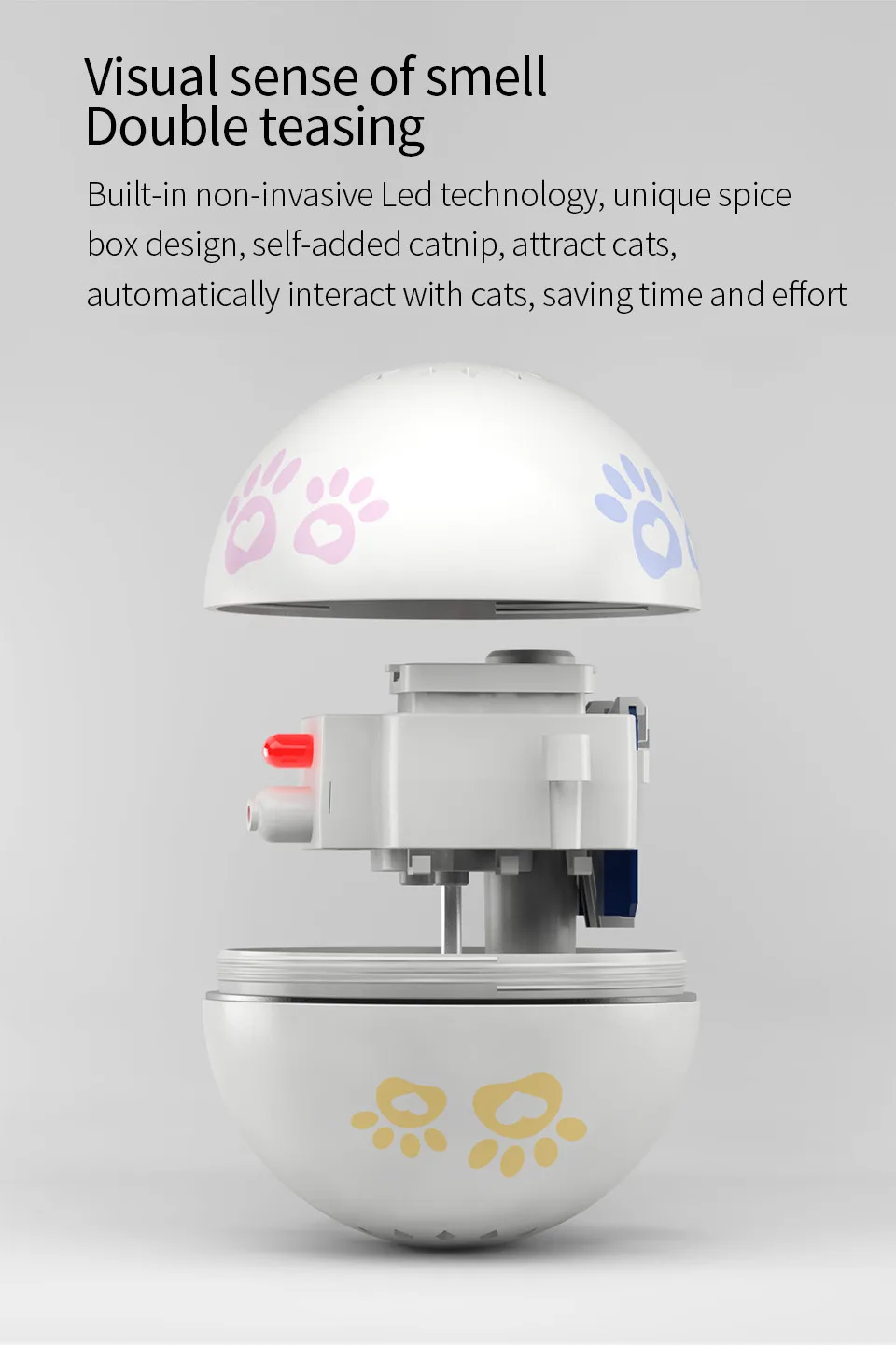 Intelligent companion cat ball5_副本