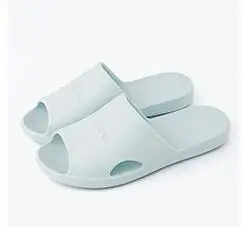 blue 39-40 Новинка; домашние тапочки Xiaomi Mijia Youpin; Тапочки для ванной; Мягкие Шлепанцы; женские мужские сандалии; повседневная обувь; Слипоны для мужчин и женщин - Цвет: blue 39-40