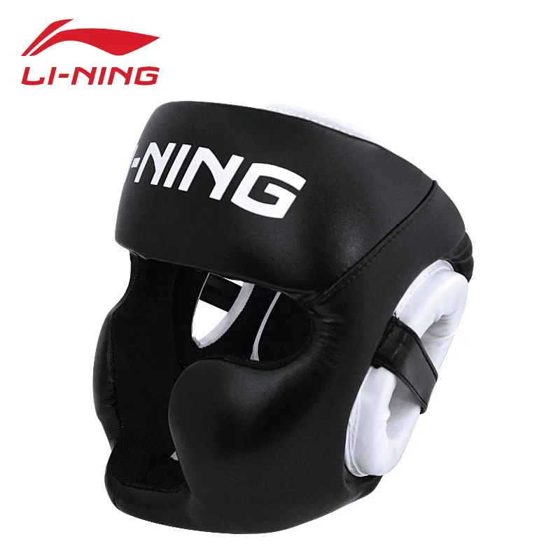 

Genuine Product Boxing Head Harness Case Taekwondo Sanda Helmet Enclosed Cat Sponge Pu Protection Mask Adult