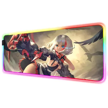 

Gaming Mouse Pad RGB League of Legends Mouse Pad with LED Backlight Carpet Mouse Xxl Gamer Desk Mat Accessories Decoration Game