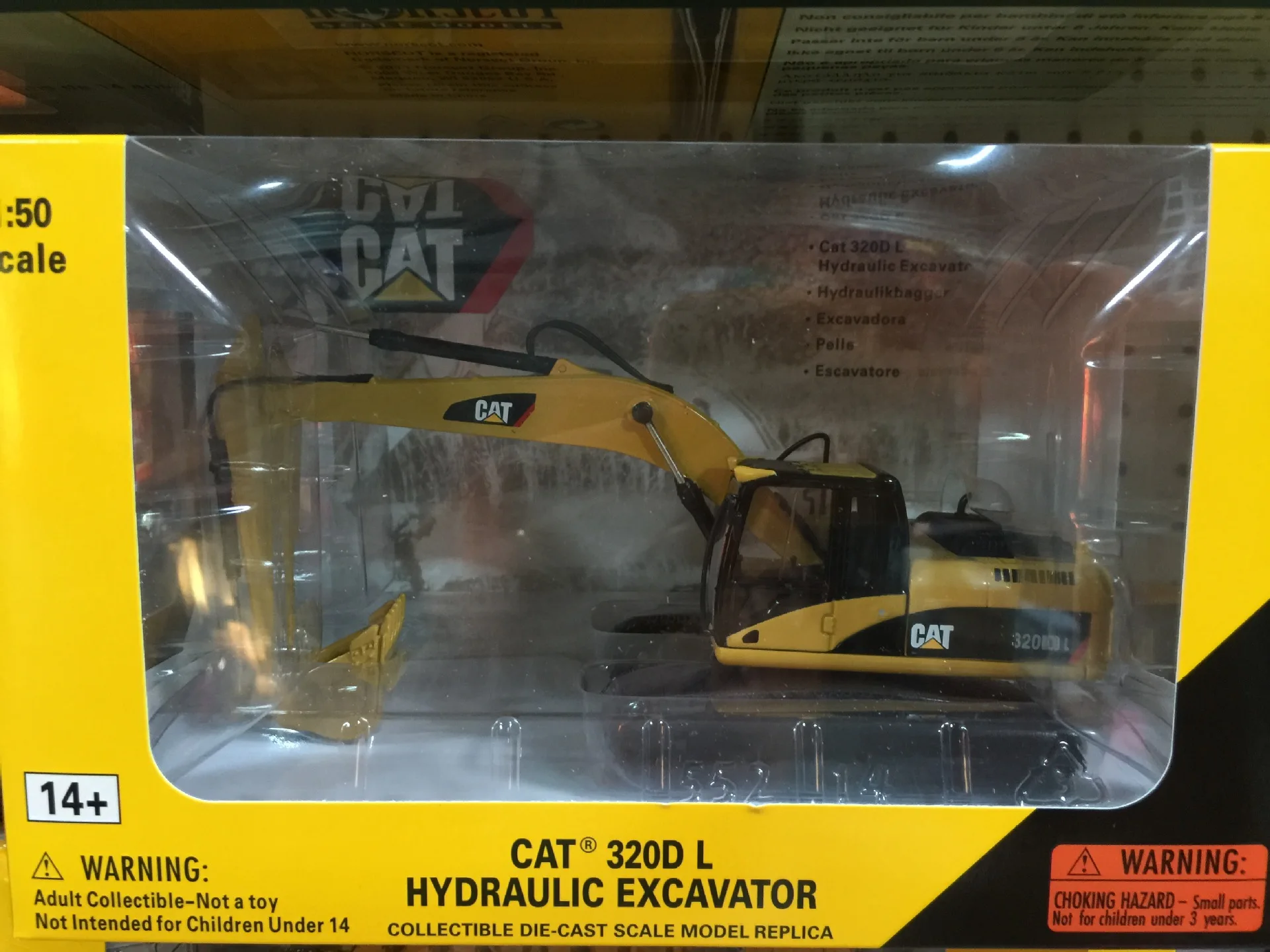 Картер 320D экскаватор модель CAT 1: 50 экскаватор игрушка автомобиль крюк машина 55214 старая упаковка