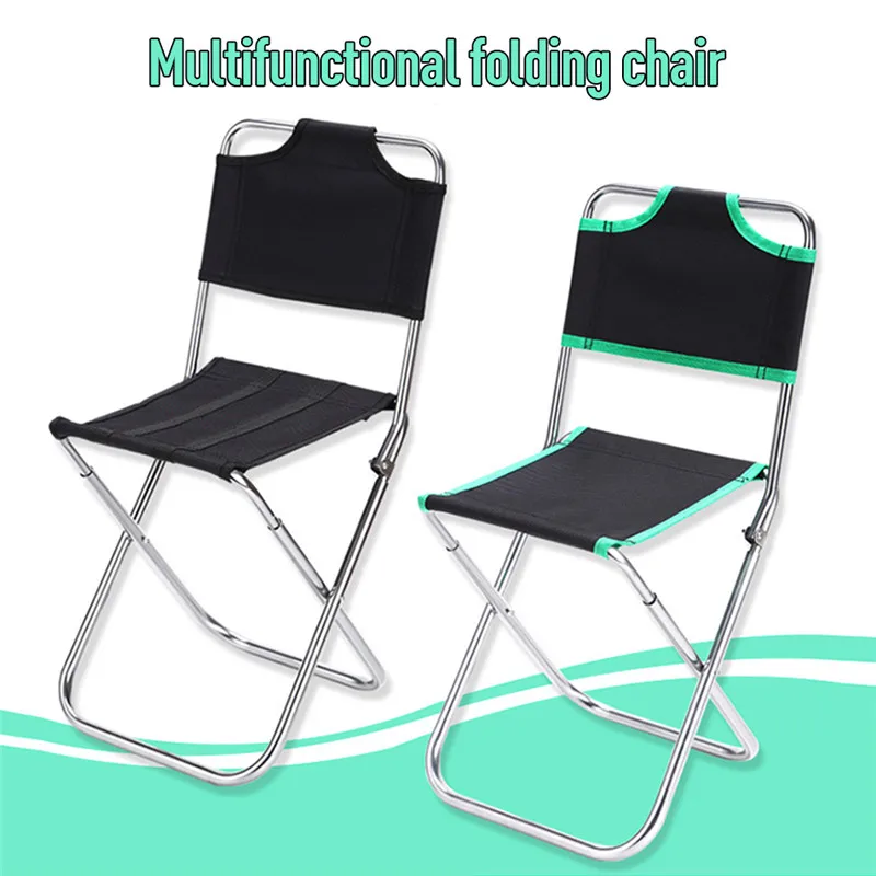 

Travel Ultralight Folding Chair Superhard High Load Outdoor Camping Chair Portable Beach Hiking Picnic Seat Fishing Tools Chair