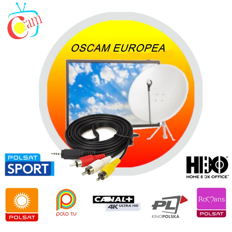 

Cccam Europa spain 1 year stable server 7 cline Europe Portugal Poland Italia for V7 V7S V8 IPS2 x800s satellite receiver