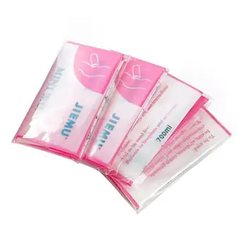 

JIEMU 700ml disposable outdoor portable mini wc unisex car auto travel emergency urine bag travel urinal kit pee bag