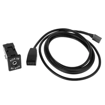 

AUX In USB Socket Car CD Changer Replacement Cable Harness Adapter For BMW E46