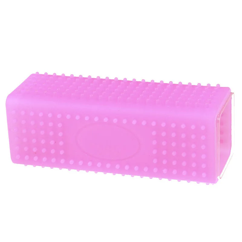Pink Силиконовая щетка для удаления волос для домашних животных, полая резиновая Машинка для удаления волос для собак, кошек - Цвет: Pink