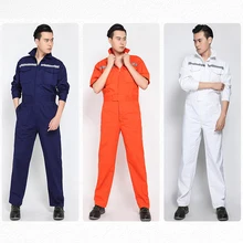 Новые рабочие комплекты одежды для мужчин и женщин, светоотражающие сиамские весенне-осенние комплекты для ремонта машин, сварщика, мастерской, спецодежда, Рабочая форма, L-5XL