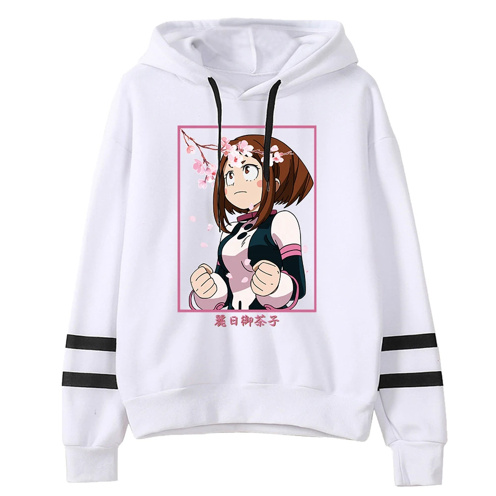 Sudaderas con capucha de My Hero MHA Boku No Hero Academia Uraraka Ochako, Tops de felpa moletom|Sudaderas con capucha y sudaderas| - AliExpress