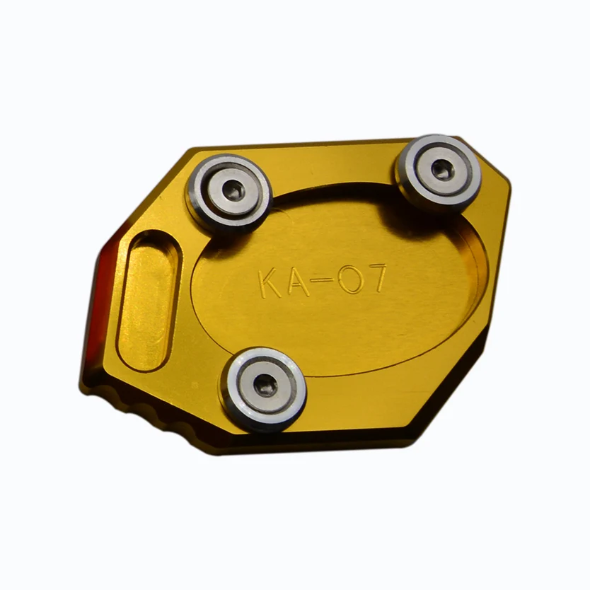 CNC мотоцикл парковка Подставки Pad увеличить боковая подставка Plat для KAWASAKI Ninja 250 300 EX250 EX300 ZX250R ZX300R 20132014