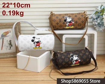 

Luxury Leather Handbags Women Bags Louis Vuitton LV- Designer Brand Women's Shoulder Bags Large Capacity Ladies Hand Bags L338