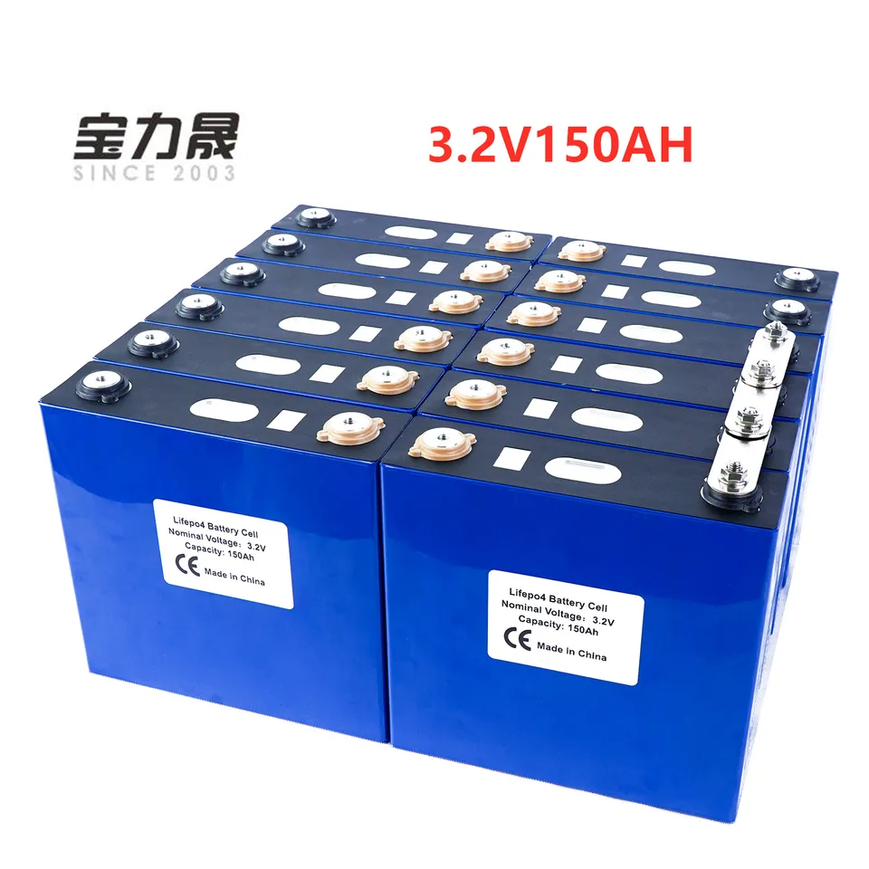 32pcs 3 2v150ah 19 New Lithium Iron Phosphate Cell Lifepo4 Battery Solar 48v300ah 48v96v150ah Cells 24v600ah Eu Us Tax Free Replacement Batteries Aliexpress