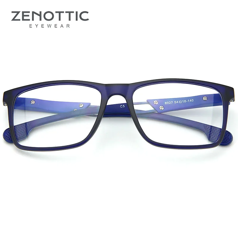 Очки ZENOTTIC мужские для близорукости спортивные по рецепту с Anti Blue Ray покрытием