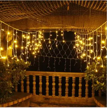 

LED Ice Bar Curtain Lamp Christmas Day Decoration Light String Scene Layout LED Lights Decoration Christmas Light Outdoor