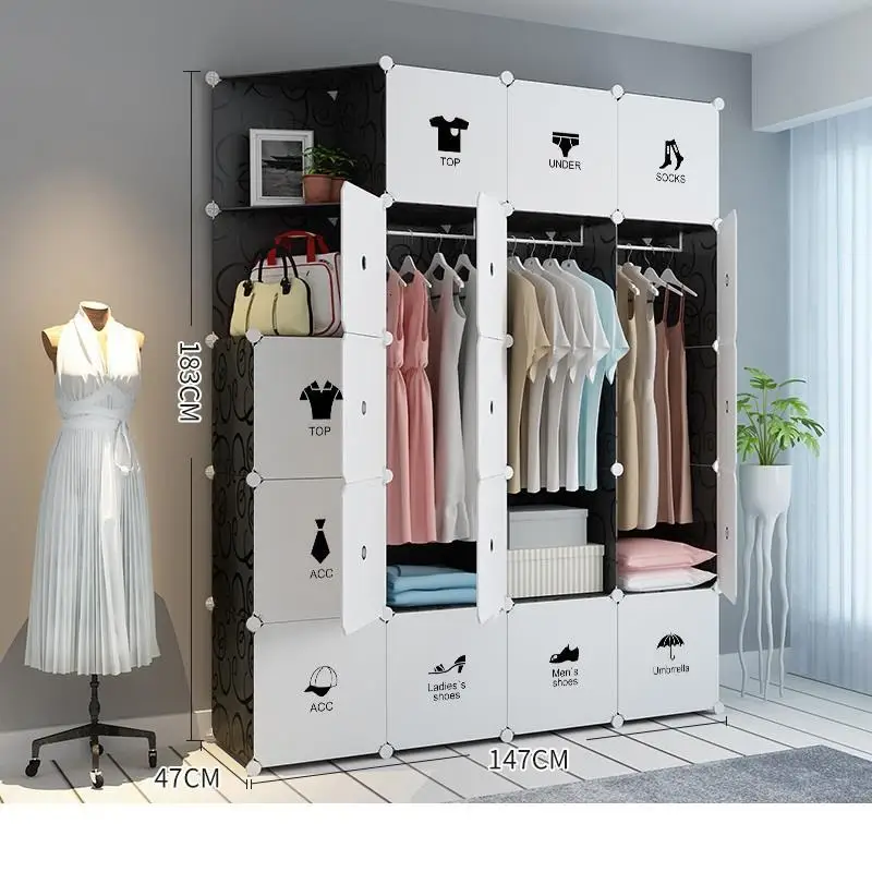 Version N Para Casa для спальни табличка мобильная мебель Chambre Meuble De Range комод шкаф Mueble Guarda Roupa гардероб - Цвет: Version N