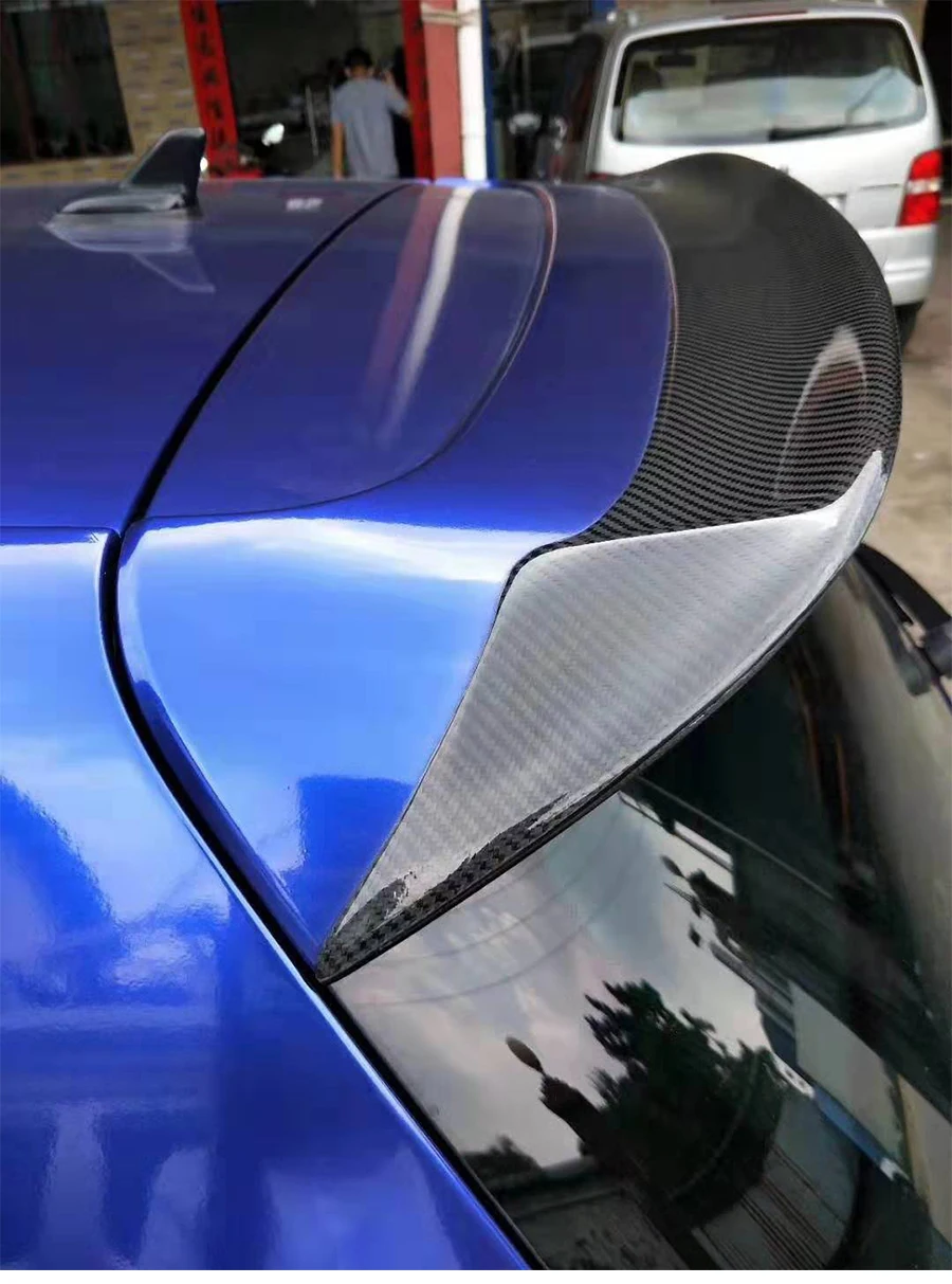 Карбоновое волокно/FRP задний спойлер на крышу оконные крылья для Volkswagen VW Golf 6 MK6 VI GTI R20 2010-2013 OS стиль спойлер