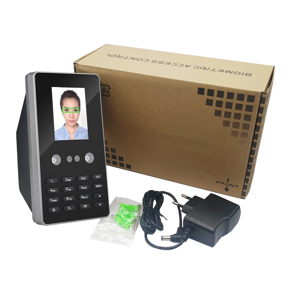 F2 Self Service Excel Report Office Employee Clock Recorder Biometric Face Time Attendance Machine