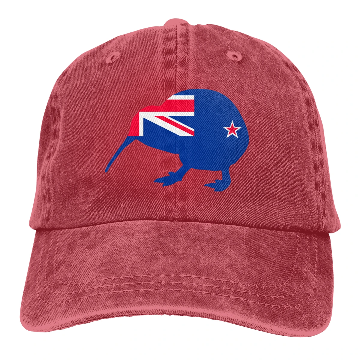 Новая Зеландия киви птица Casquette глубокий Хизер унисекс Мужские Женские джинсовые бейсболка с ремешком кепки Регулируемый Гольф папа шляпа