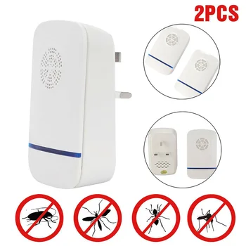 

2pcs Indoor Insect Sonic Repeller Home Office Portable Insect Bug Pest Control Repeller