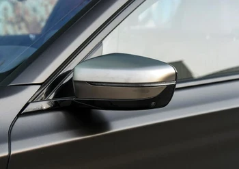 

For BMW 5 Series G30 2017-2018 Accessories ABS Matte & Chrome Exterior Rearview Mirror Decorative Cover Trims 2Pcs