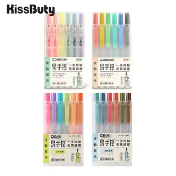 

6Pcs/Lot 6 Colors1mm Glitter Gel Pen Coloring Books Journals Drawing Doodling Painting Colored Art Markers Stationery