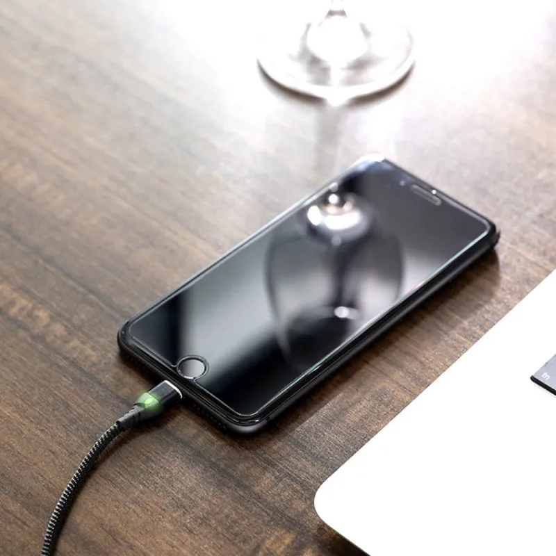 Магнитный зарядный кабель Bozhu для Samsung Note 8 9 Micro usb type C кабель освещения для USB Магнитный зарядный провод для iPhone XS Max
