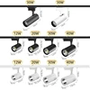 Set Led Track Light Wall Lamp 220v Cob Track Spotlights 12W 20W 30W 40W Track Rail Lighting Fixture For Kitchen Home Shop Store 2