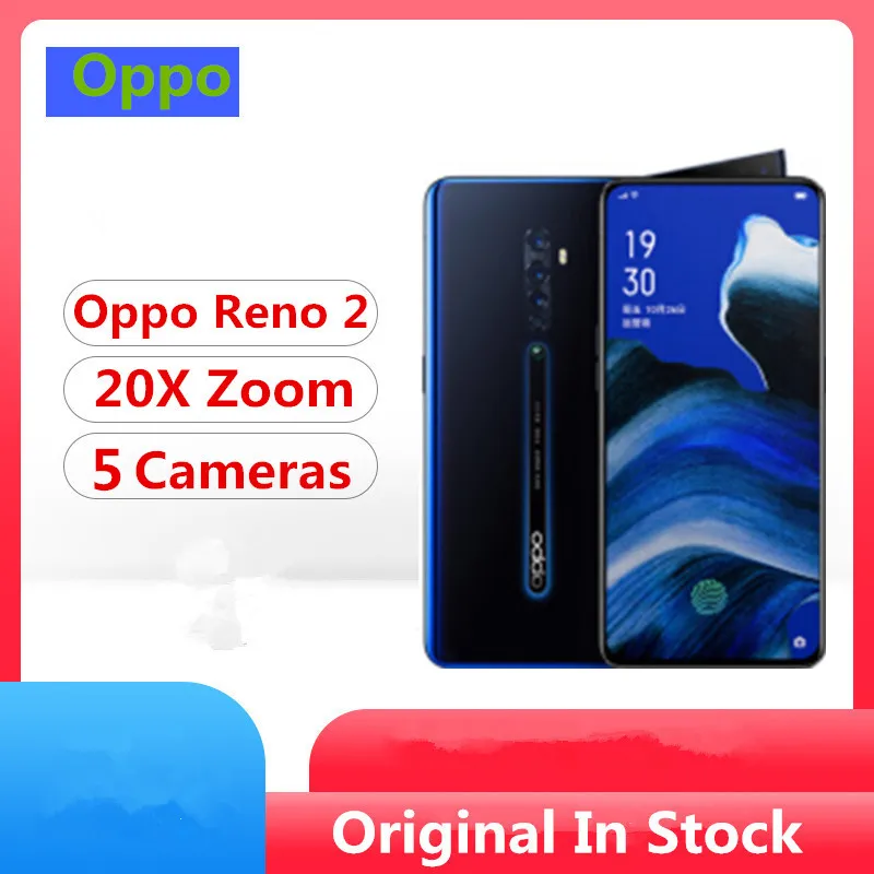 Смартфон Oppo Reno 2 с 20 кратным увеличением Snapdragon 730 6 5 дюйма 3 0 x 8 + Гб 48 МП камер