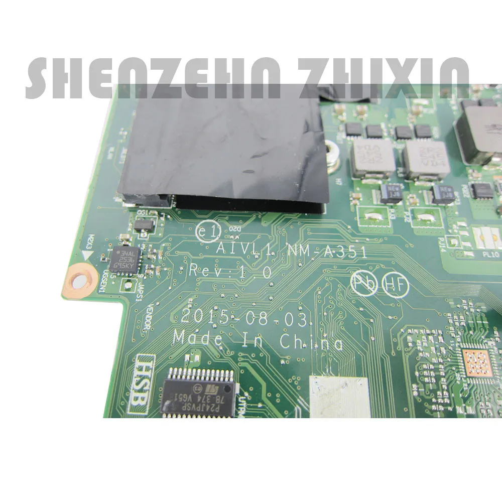 Yourui para Lenovo Nm-a351 com I5-4300u Thinkpad Computador Portátil Placa-mãe Cpu Ddr3 Fru 00ht681 100% Totalmente Testado L450 - Imagem 3
