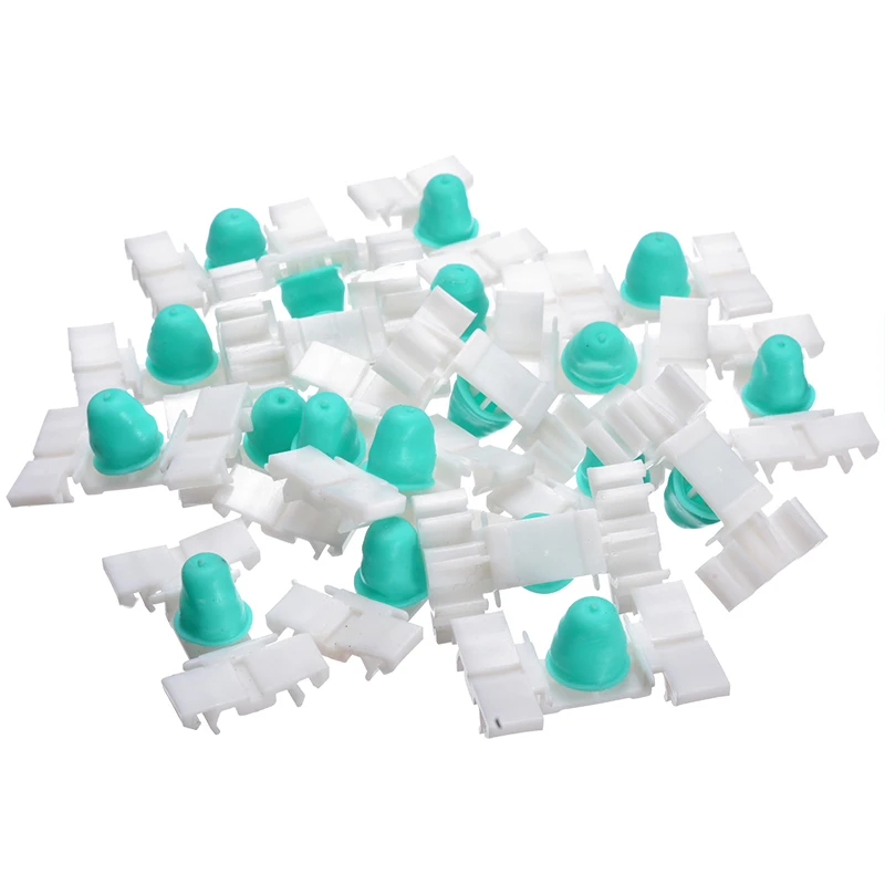 For BMW E36 E46 323 325 328 330 20pcs Auto Moulding Trim Clips Car Exterior Door Fender Moulding Trim Clips Set