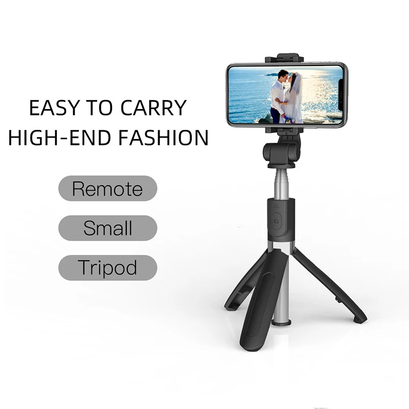 

CE Certification Bluetooth Selfie Stick Remote Control Tripod Handphone Live Photo Holder Tripod Camera Self-Timer Artifact Rod