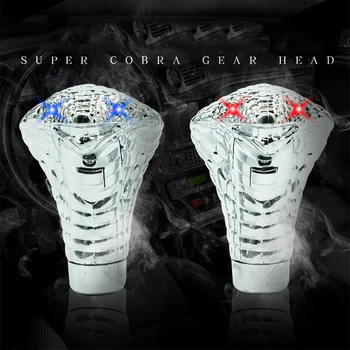 

Car Styling Snake Automatic Gear Shift Knob Head For Opel Insigina Vectra Toyota Corolla RAV4 Avensis Nissan Juke Tiida Suzuki