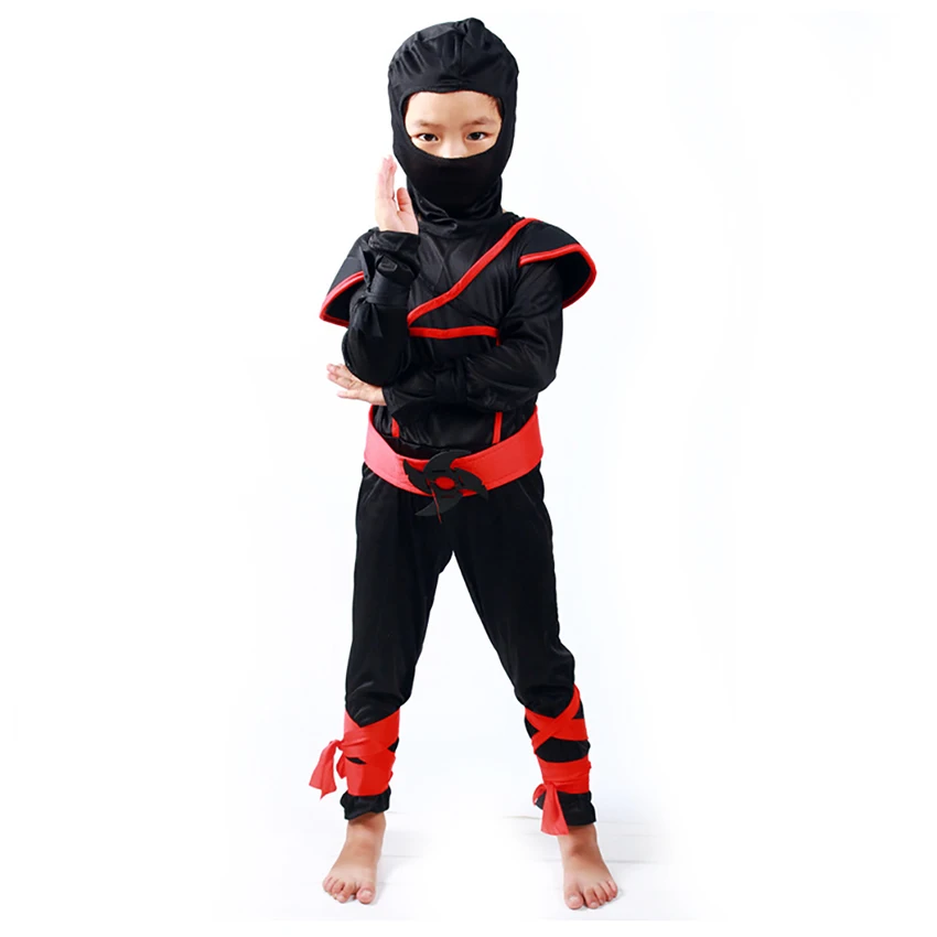 Ninjago/маскарадные костюмы для мальчиков; комплекты для костюмированной вечеринки; комплект одежды для детей; Одежда для Хэллоуина; одежда для рождественской вечеринки; комбинезоны с героями мультфильма «ниндзя»