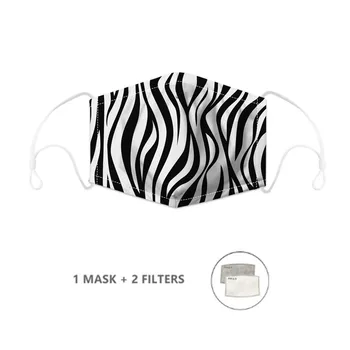 

Facial Reusable Mouth Mask Washable Protective PM2.5 Filter Anti Dust Face Mask Windproof Mouth-muffle Bacteria Anti Flu Mask