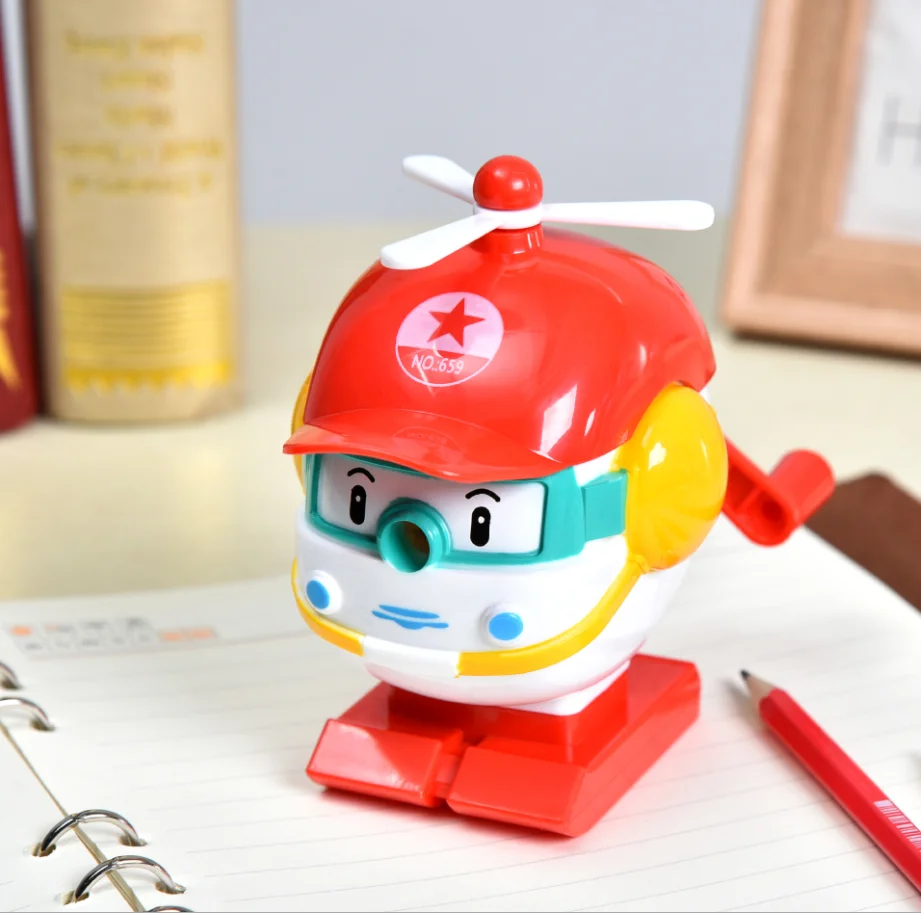 1 шт. Симпатичный Самолет точилка для карандашей механические детские корейские