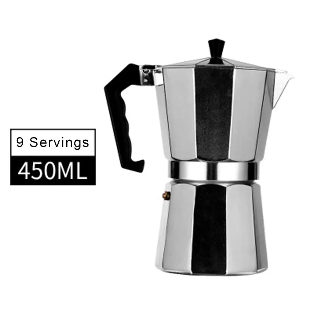 Cafetera Italiana Espresso de Aluminio Serie ORIGINAL para Vitro Gas  Electrica 1/3/6/9/12 Tazas Happyfriends - AliExpress