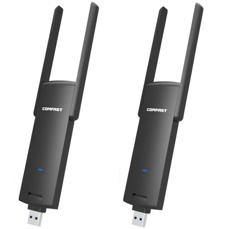 2 шт. флеш-накопитель USB беспроводная сетевая карта 1200 м гигабитная двойная