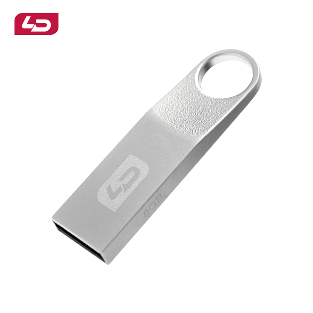 LD VO7 металлический USB флеш накопитель 8 ГБ 16 32 64 Гб 128 2 0 Мини Высокоскоростной usb