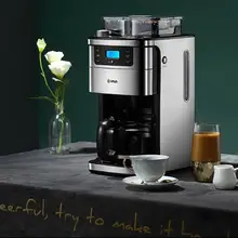 Кофе чайник Кофе мелкая бытовая автоматическая машина американская кофемашина свеже Молотый кофе горшок шлифовальный станок